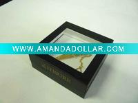 Wholesale cufflink box jewelry box gift box