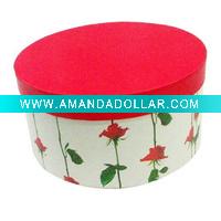 Wholesale round jewelry box/gift box