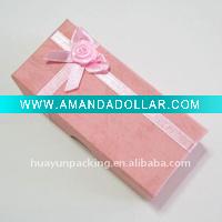 Wholesale Pink Jewelry Necklace Bracelet Watch Paper Gift Box