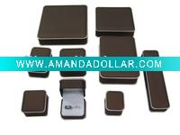 Wholesale high quality leatheret jewelry boxes for whole set