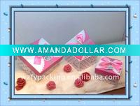 Wholesale 2011 best seller lovely pink silk butterfly sweet small jewelry box