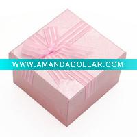Wholesale jewelry box with riband
