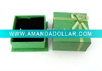Wholesale Green paper jewelry box (PJB001)