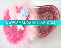 Wholesale Fashion Plush Jewelry Box