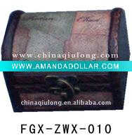 Wholesale mini antique jewelry Wooden box as gift