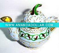 Wholesale metal kettle jewelry box
