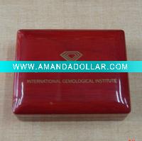 Wholesale shiny painting wooden gift box