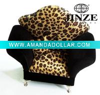 Wholesale sofa shape velvet decorative gift jewelry boxes