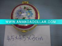 Wholesale Ceramic trinket box/jewel box/jewellery box/jewelry box/gift box/wedding accessories