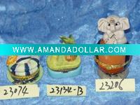 Wholesale decorative porcelain jewelry box