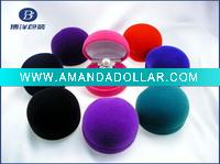 Wholesale Colorful velvet jewelry gift box