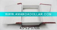 Wholesale Fashion Red Rectangle Cardboard Paper Jewelry Gift Box(DSCO117001.98)
