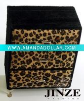 Wholesale wardrobe shape velvet decorative gift jewelry boxes