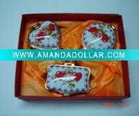 Wholesale procelain jewelery box