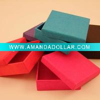 Wholesale 2 piece jewelry box in different colors