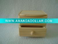 Wholesale Pine jewelry box/wooden gifts package/wooden case