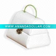 Wholesale elegant leather jewelry box jewelry case