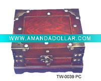 Wholesale Antique Wooden jewellery case (TW-00390)