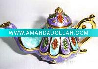 Wholesale metal kettel jewelry box