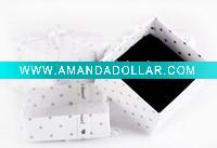 Wholesale charming cardboard earring jewelry box