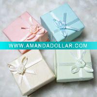 Wholesale charming cardboard earring jewelry box