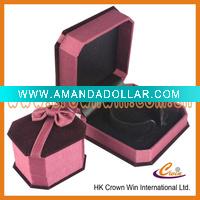 Wholesale New Design velvet jewelry box