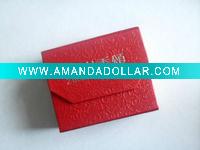 Wholesale Hot sell custom red gift set paper jewelry boxes