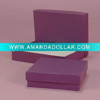Wholesale Jewelry box with white cotton pad
