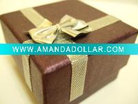 Wholesale charming cardboard earring jewelry box