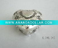 Wholesale Delicate Heart Shape Jewellery Box