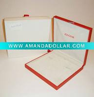 Wholesale Spacious Leather Jewelry Box