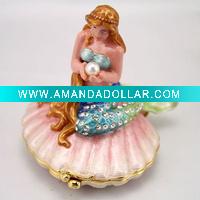 Wholesale trinket box metal jewelry box/product promotion/gift box