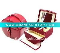Wholesale Fashion leather jewelry box,gift box,cosmetic box