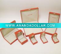 Wholesale Red Leather Jewelry Box,Bracelet Box,Necklace Box