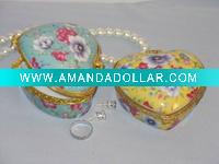 Wholesale Porcelain jewelry box for wedding gift