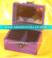 Wholesale small antique Wooden jewelry box as gift