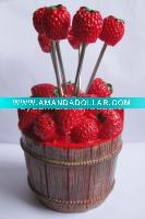 Exquisite Design Resin Fruit Fork