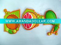 soft PVC fruit refrigerator magnets