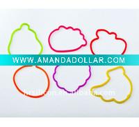 silicone wrist band fruit series