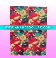 colorful paper fruit card printing