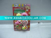funny gift cake eraser toys