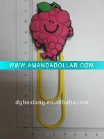 Wholesale Fruit shape grape bookmark
