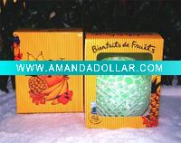 Wholesale Hami Melon Shape Artificial Fruit Towel Cake
