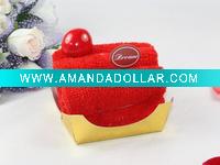 fruit musse towel cake