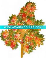 artificial decorative leaf with fruit