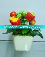 Wholesale artificial fruits,artifical decorative fruits,artificial potted fruits