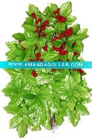 artificial decorative leaf with fruit
