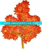 Wholesale artificial decorative leaf with fruit