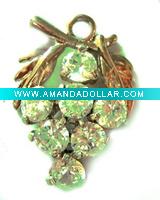 Wholesale fashion grape Charm XH21925