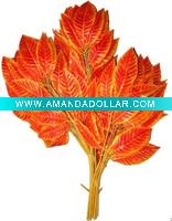 artificial decorative leaf with fruit